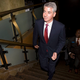 Bill Ackman, CEO of Pershing Square, arrives for annual meeting of Canadian Pacific Railway in Calgary.